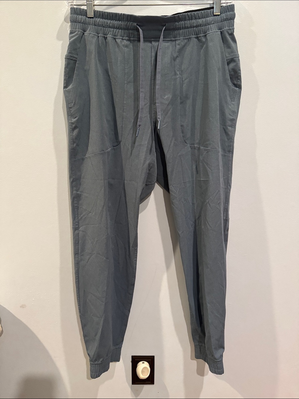 Lululemon ABC Jogger Ribbed Cuff Blue/Grey Men’s 33”